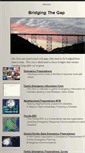 Mobile Screenshot of bridgingagap.com